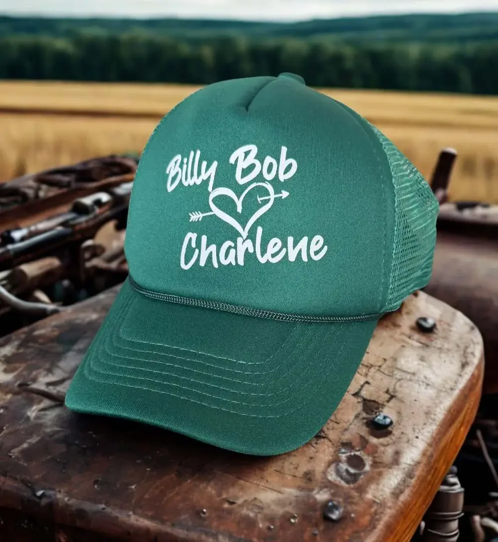 Billy Bob Loves Charlene Foam Trucker Hat